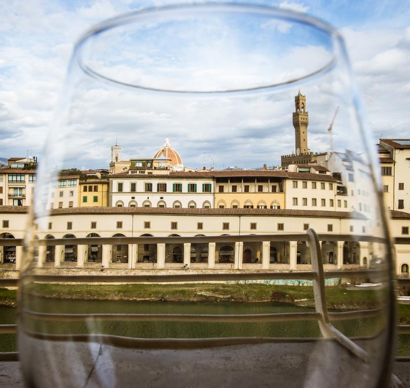 شقة Ponte Vecchio Terrace فلورنس الغرفة الصورة