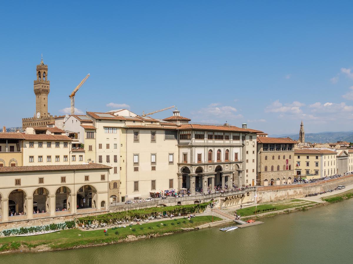 شقة Ponte Vecchio Terrace فلورنس المظهر الخارجي الصورة