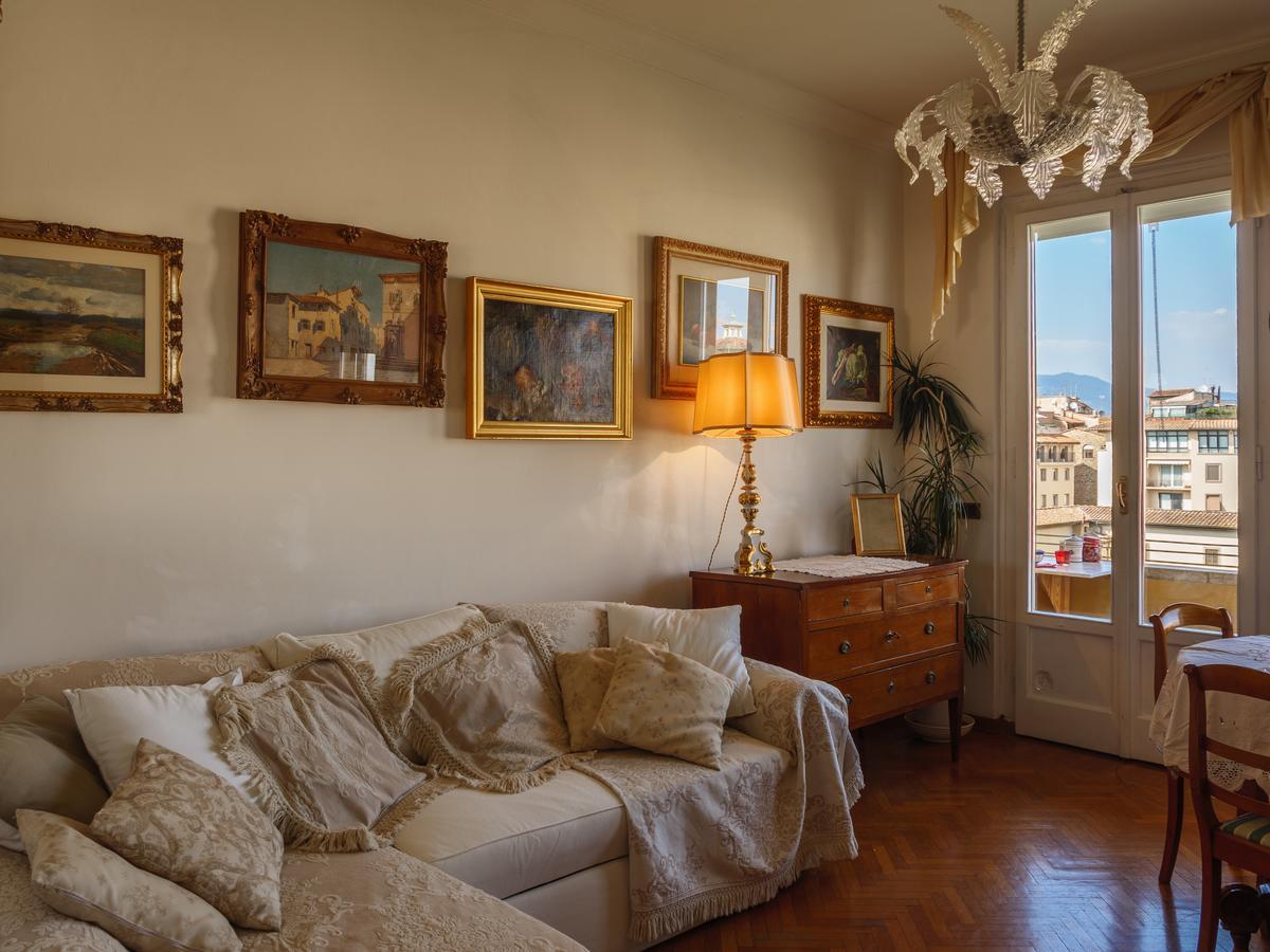 شقة Ponte Vecchio Terrace فلورنس المظهر الخارجي الصورة