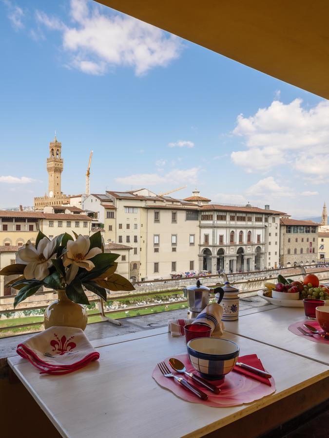 شقة Ponte Vecchio Terrace فلورنس المظهر الخارجي الصورة