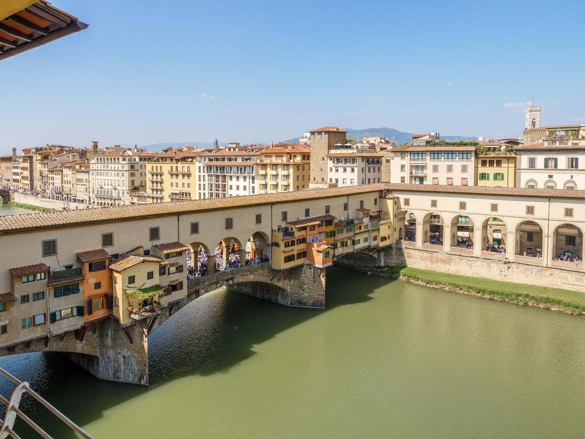 شقة Ponte Vecchio Terrace فلورنس المظهر الخارجي الصورة